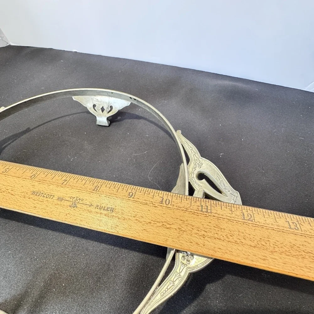 Fraunfelter Royal Rochester  1930's Golden Pheasant Pie Plate & Stand